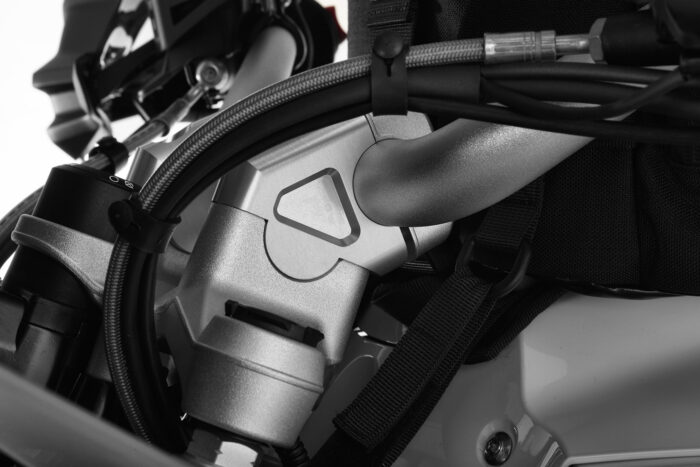 WUNDERLICH HANDLEBAR RISER 38MM SILVER - Image 2