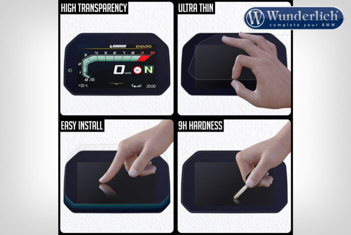 Tempered Glass Screen Protector for Connectivity Display »ANTI-GLARE« - Connectivity Display - clear - Image 3