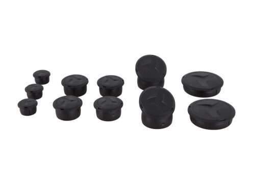 Wunderlich Frame plug set 11-piece - black