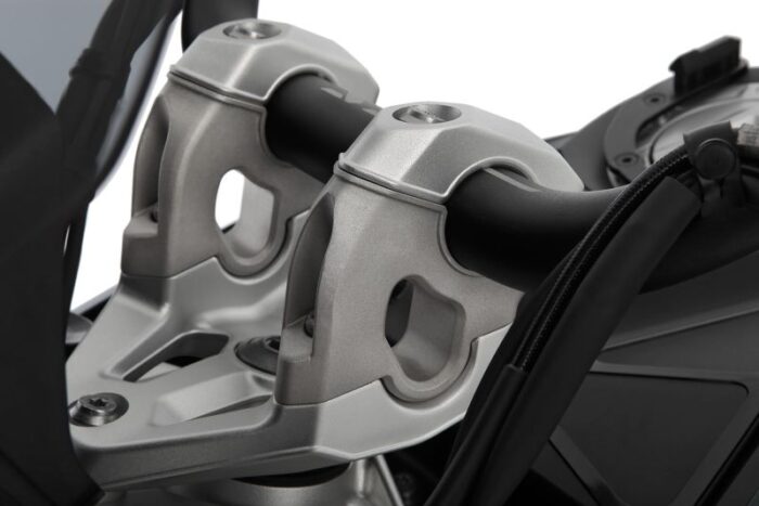 Wunderlich ERGO+ handlebar riser - silver - Image 2