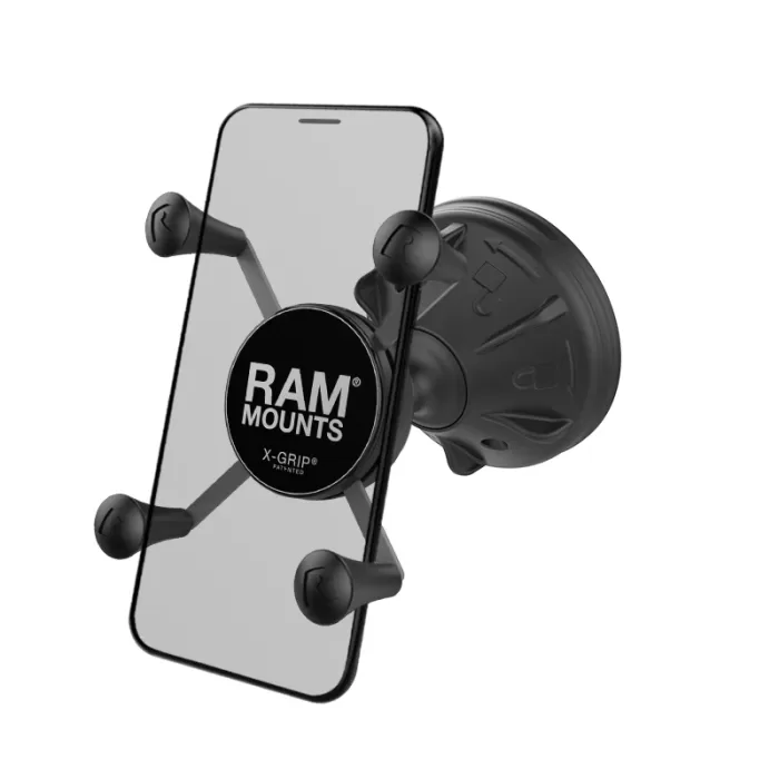 RAM® X-Grip® Phone Mount with RAM® Mighty-Buddy™ Suction Cup - Image 2