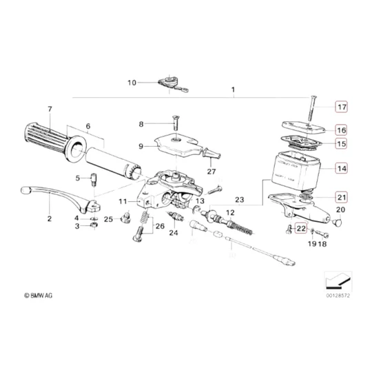 MASTER CYLINDER RESERVOIR KIT - Image 2